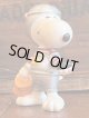 SNOOPY ASRONAUT "DETERMINED"1980'S PVC FIGURE