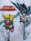 画像1: SUPER HEROES 1970'S TWIN FLAT SHEETS  (1)