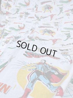 画像4: SUPER HEROES 1970'S TWIN FLAT SHEETS 