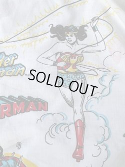 画像13: SUPER HEROES 1970'S TWIN FLAT SHEETS 