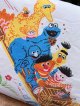 SESAME STREET "ROLLER COASTER" VINTAGE PILLOW CASE