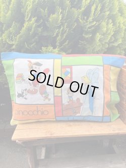 画像1: PINOCCHIO "MADE IN USA" VINTAGE PILLOW CASE 