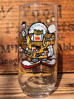 画像1: BURGER KING "WIZARD IF FRIES" 1970'S COLLECTORS SERIES GLASS