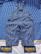OSHKOSH "MADE IN USA" KIDS VINTAGE HICKORY OVERALL 