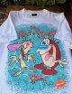 THE REN & STIMPY SHOW " MADE IN USA" D.STOCK T-SHIRTS #2
