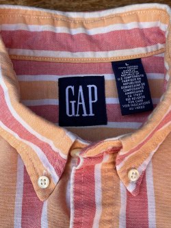 画像3: GAP "MADE IN DOMINICAN REPUBLIC" 1990'S B.D.SHIRTS