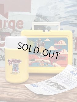 画像1: ROGER RABBIT 1987'S D.STOCK LUNCH BOX WITH THERMOS