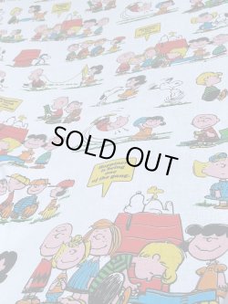 画像3: PEANUTS "HAPPINESS" VINTAGE "KING SIZE"  FLAT SHEETS