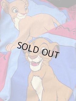 画像1: LION KING "MADE IN USA" VINTAGE TWIN FLAT SHEETS