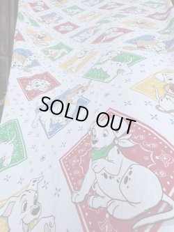 画像3: 101 DALMATIANS "MADE IN USA" VINTAGE TWIN FLAT SHEETS