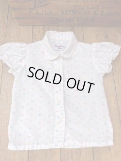 画像1: PARK BENCH KIDS "FLOWER & BUTTERFLY" KIDS VINTAGE SHIRTS 