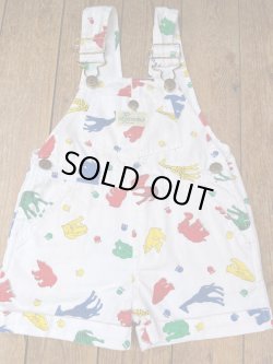 画像1: CUCUMBER 🦒"ANIMALS"  KIDS VINTAGE SHORTALL 