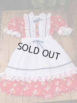 画像1: GENWAY CALIFONIA "MADE IN USA" KIDS VINTAGE DRESS 