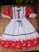 画像1: GENWAY CALIFONIA "MADE IN USA" KIDS VINTAGE DRESS  (1)