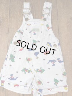 画像1: CUCUMBER "ANIMALS🐒"  KIDS VINTAGE SHORTALL 