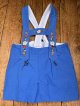 TRACHI "MADE IN SWITZELAND" KIDS VINTAGE SHORTALL 