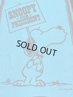 画像4: PEANUTS "SNOOPY FOR PRESIDENT" VINTAGE BANNER