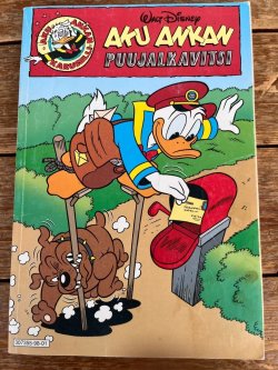 画像1: DISNEY "AKU ANKAN" PUUJALKAVISTSI 📮FINNISH BOOK 