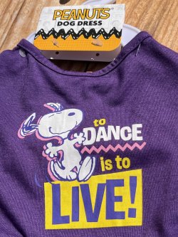 画像3: PEANUTS "TO DACE🎉TO LIVE" DOG DRESS
