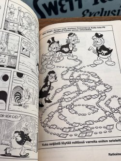 画像24: DISNEY "AKU ANKAN" KULTAKYLPY FINNISH BOOK