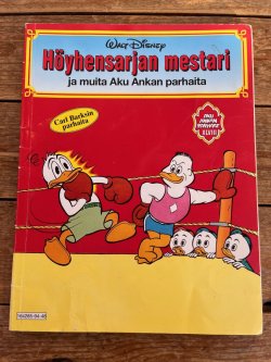 画像1: DISNEY "AKU ANKAN" HOYHENSARJAN MESTARI🥊 FINNISH BOOK