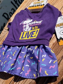 画像9: PEANUTS "TO DACE🎉TO LIVE" DOG DRESS