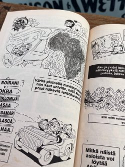 画像23: DISNEY "AKU ANKAN" KULTAKYLPY FINNISH BOOK