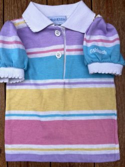 画像1: OSHKOSH "MADE IN USA" KIDS VINTAGE POLO-SHIRTS 
