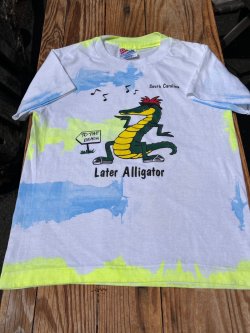 画像1: SEE YOU LATER🐊ALLIGATOR "MADE IN USA" KIDS T-SHIRTS