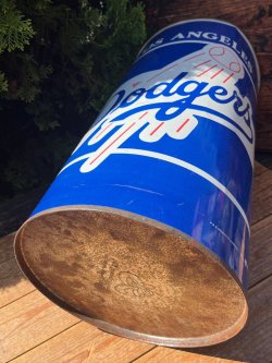 画像5: LOS ANGELES DODGERS 1980'S TRASH CAN