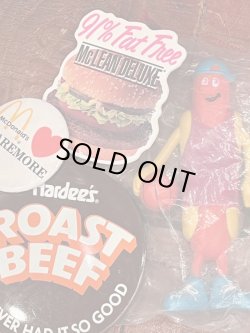 画像3: HARDEE'S "BIG ROAST BEAF🥓" 1970'S PINBACK BUTTON