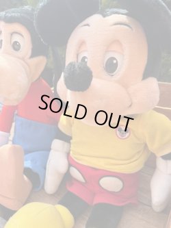 画像10: MICKEY MOUSE & GOOFY 1980'S TALKING DOLL SET