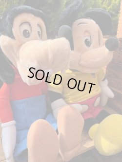 画像12: MICKEY MOUSE & GOOFY 1980'S TALKING DOLL SET