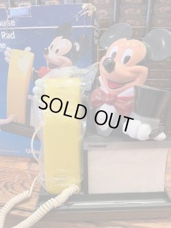 画像19: MICKEY MOUSE "MESSAGE PAD" 1980'S D.STOCK TELEPHONE 