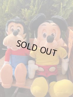 画像9: MICKEY MOUSE & GOOFY 1980'S TALKING DOLL SET