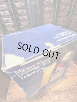 画像16: MICKEY MOUSE "MESSAGE PAD" 1980'S D.STOCK TELEPHONE 