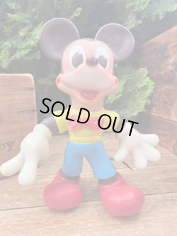 画像1: MICKEY MOUSE "MADE IN ITALY" 1960'S VINYL FIGURE
