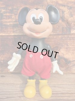 画像1: MICKEY MOUSE 1970'S POSABLE FIGURE