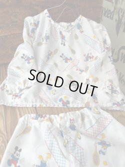 画像4: DISNEY KIDS VINTAGE SHIRTS ＋ PANTS SET