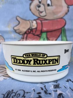 画像2: WENDY'S "TEDDY RUXPIN" 1980'S PLASTIC BOWL