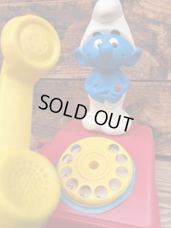 画像9: SMURF 1980'S TELEPHONE FIGURE