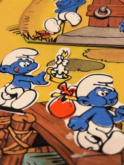 画像20: SMURF LAND 1980'S COLORFORMS PLAY SET