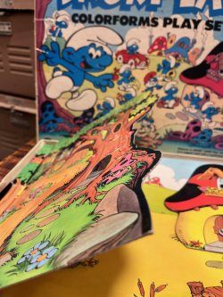画像19: SMURF LAND 1980'S COLORFORMS PLAY SET