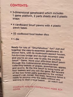 画像7: SMURF 1980'S BOARD GAME SET