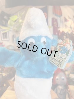 画像1: SMURF 1980'S D.STOCK PUPPET DOLL