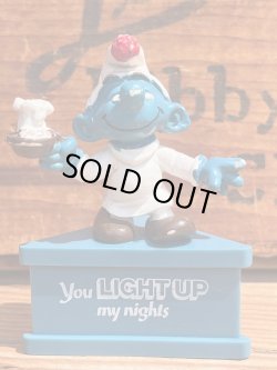 画像1: SMURF ”YOU LIGHT UP MY NIGHT" 1970'S PVC MESSAGE DOLL