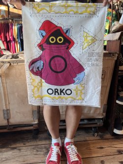 画像1: MASTERS OF UNIVERSE "ORKO" 1980'S D.STOCK PILLOW DOLL KIT FABRIC