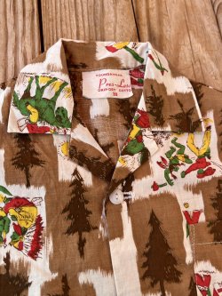 画像10: YOUNGAWEAR "NATIVE AMERICAN" KIDS 1950'S SHIRTS ＋ PANTS SET