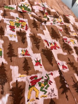 画像4: YOUNGAWEAR "NATIVE AMERICAN" KIDS 1950'S SHIRTS ＋ PANTS SET