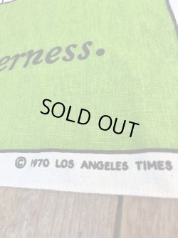 画像6: LOVE IS TOGETHERNESS 1970'S LINEN FABRIC